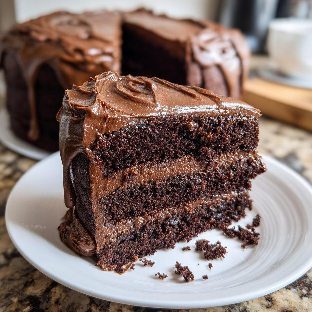 Chocolate Cake Without Eggs