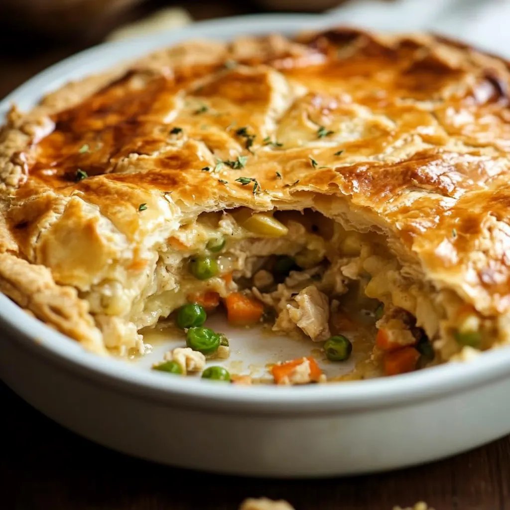 Chicken Pot Pie Recipe (VIDEO)