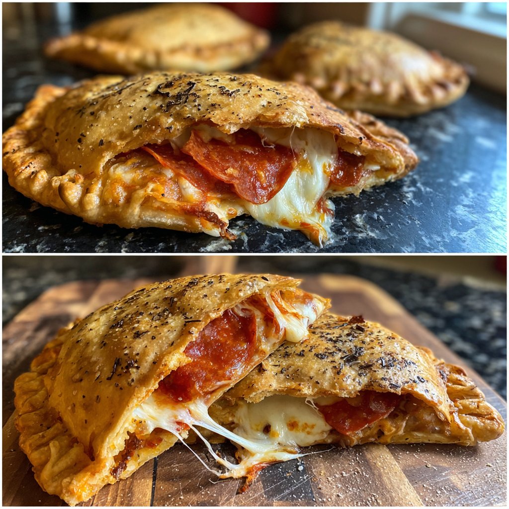 Super Bowl Party Food Mini Calzones