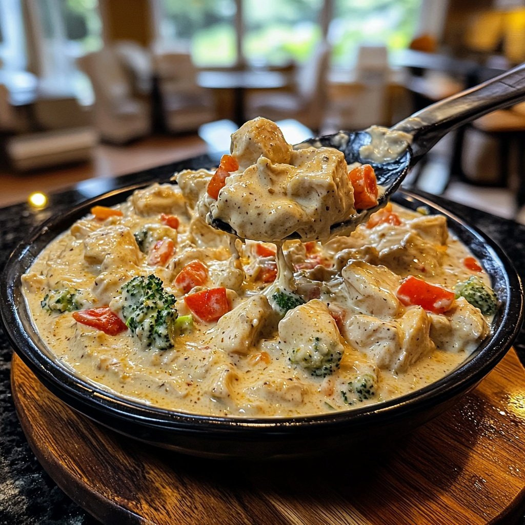 Healthy Creamy Chicken Casserole Recipe