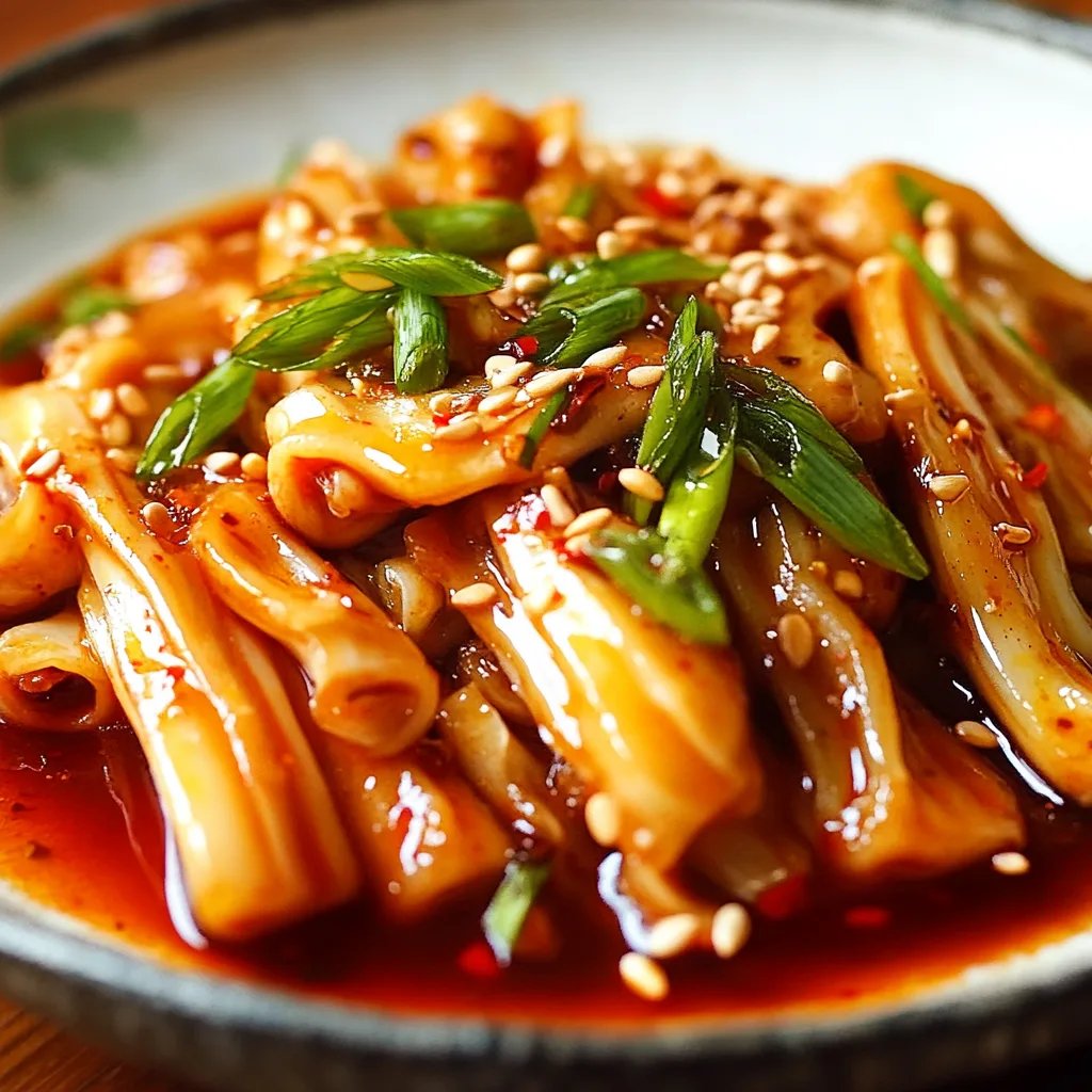 Spicy Enoki Mushrooms