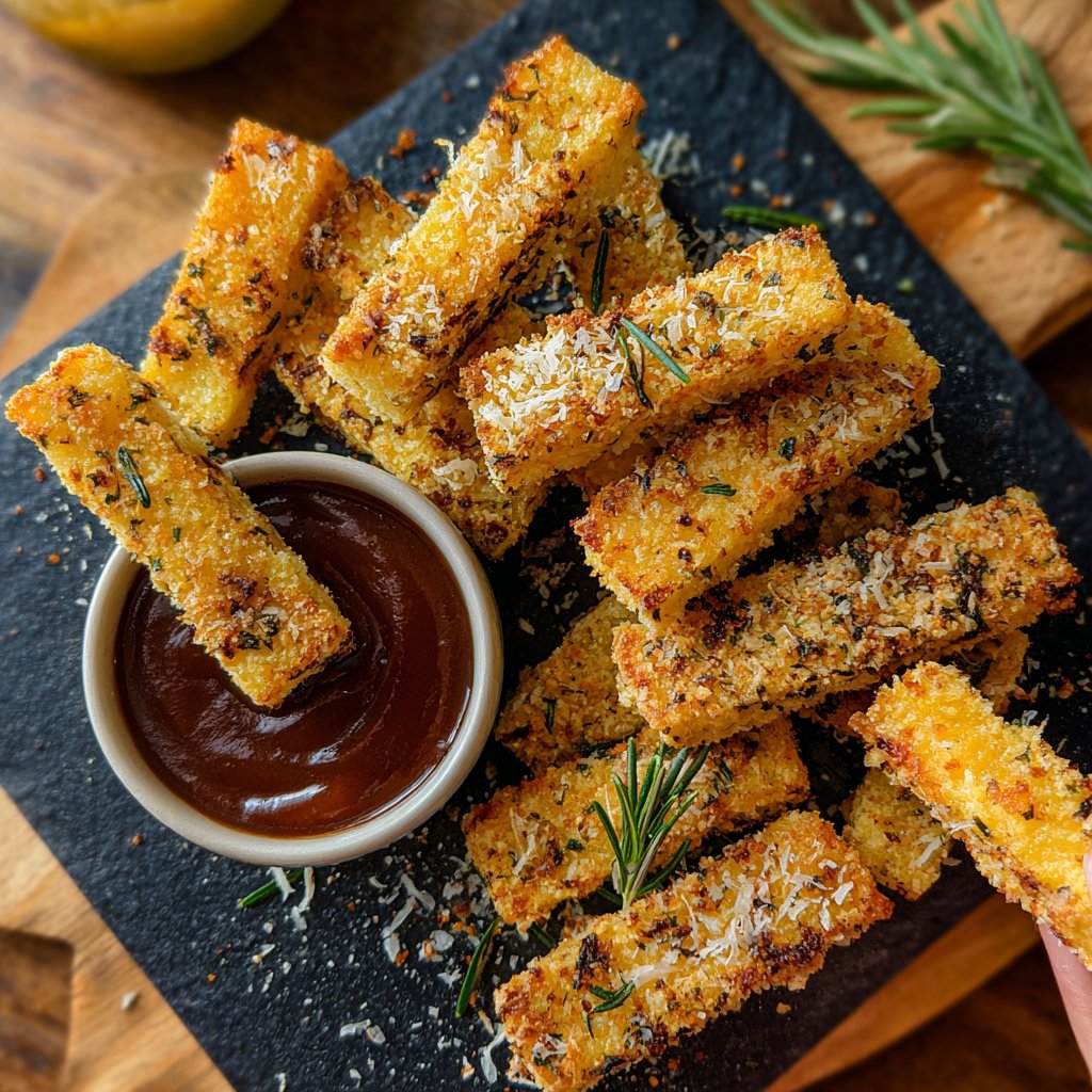 Crispy Polenta Veggie Fries