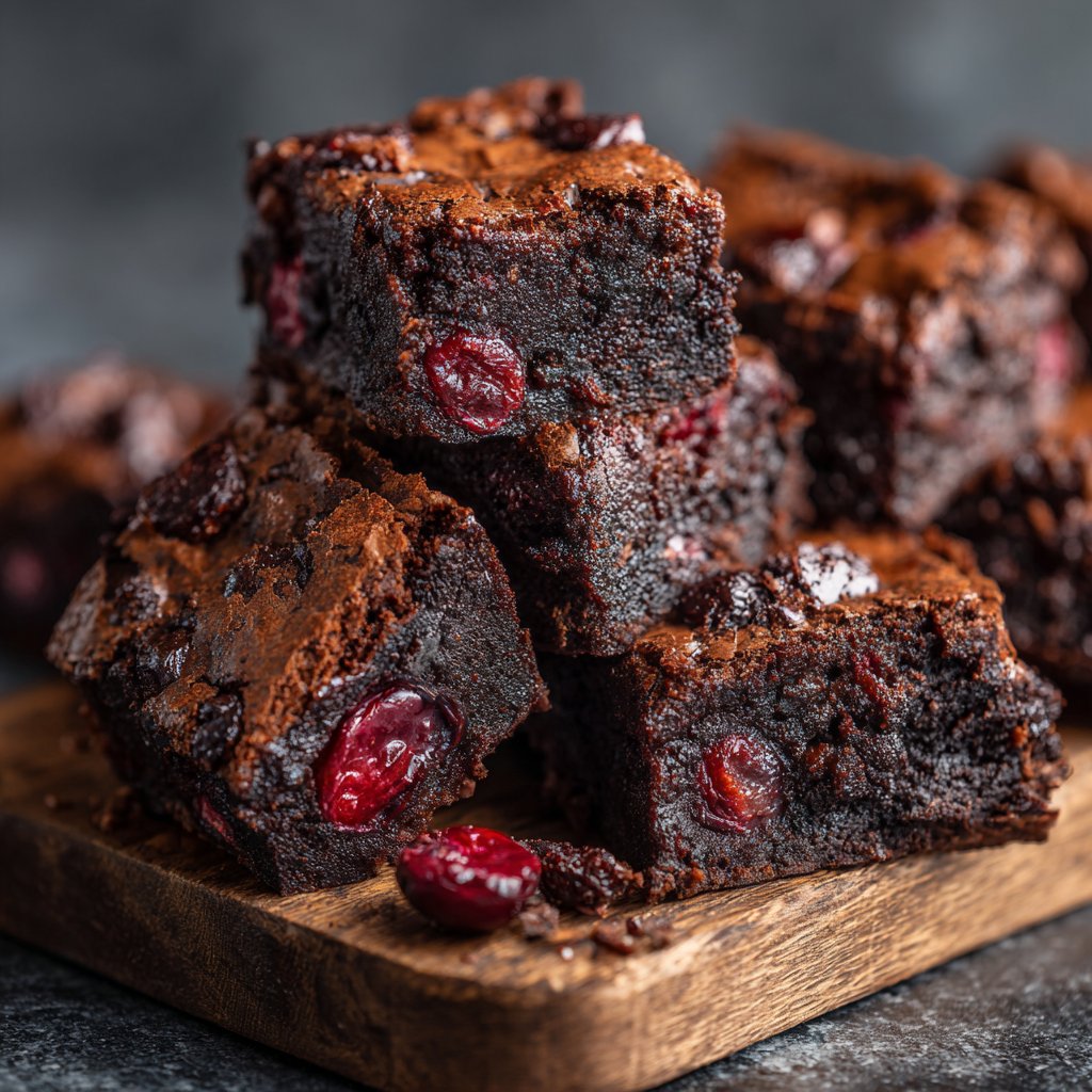 Chocolate Cherry Brownies