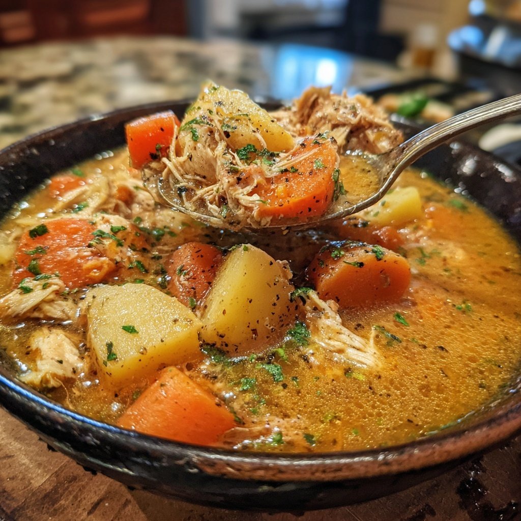 Budget-Friendly Slow Cooker Chicken Stew