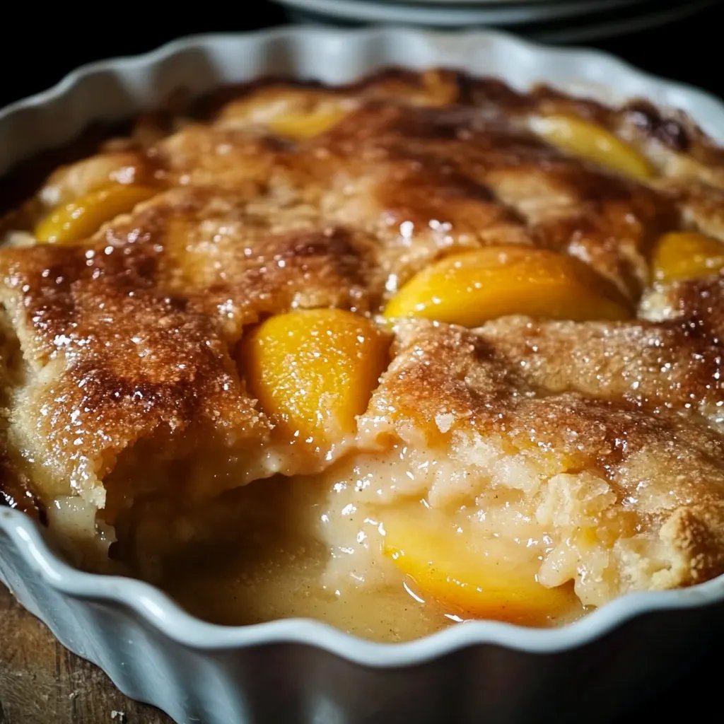 Farm Fresh Peach Cobbler