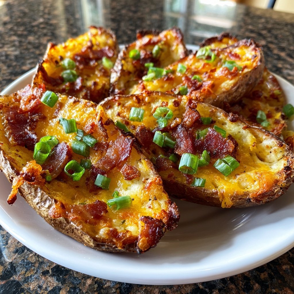 Super Bowl Loaded Potato Skins