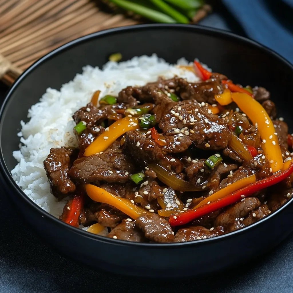 Homemade Beef Stir Fry
