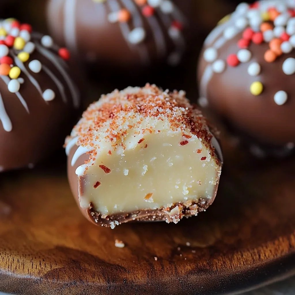 No Bake Cake Batter Truffles